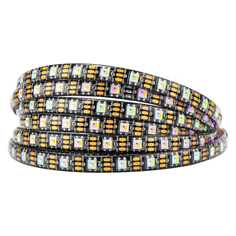 SK6812 RGBW/WWA 60LEDS/M DC5V 10MM-Wide Digital Intelligent Addressable LED Strip Lights, 1.64-16.4ft per roll SK6812 RGBW/WWA 60LEDS/M DC5V 10MM-Wide Digital Intelligent Addressable LED Strip Lights, 1.64-16.4ft per roll